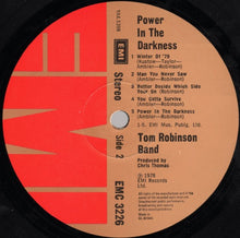 Load image into Gallery viewer, Tom Robinson Band : Power In The Darkness (LP, Album)