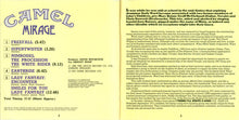 Load image into Gallery viewer, Camel : Mirage (CD, Album, RE, RM)