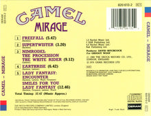 Load image into Gallery viewer, Camel : Mirage (CD, Album, RE, RM)