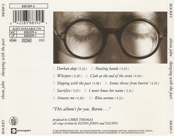 Buy Elton John : Sleeping With The Past (CD, Album) Online for a great  price – Disc Jockey Music