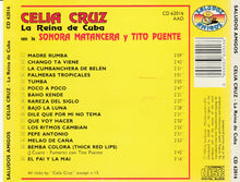 Load image into Gallery viewer, Celia Cruz Con La Sonora Matancera Y Tito Puente : La Reina De Cuba (CD, Comp)