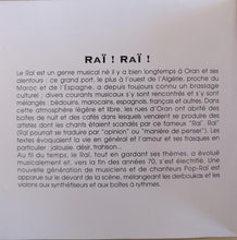 Load image into Gallery viewer, Various : Raï ! Raï ! Vol. 2 (CD)