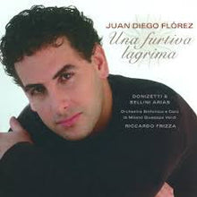 Load image into Gallery viewer, Juan Diego Florez, Riccardo Frizza, Orchestra Sinfonica* E Coro di Milano Giuseppe Verdi* : Una Furtiva Lagrima (CD, Album)
