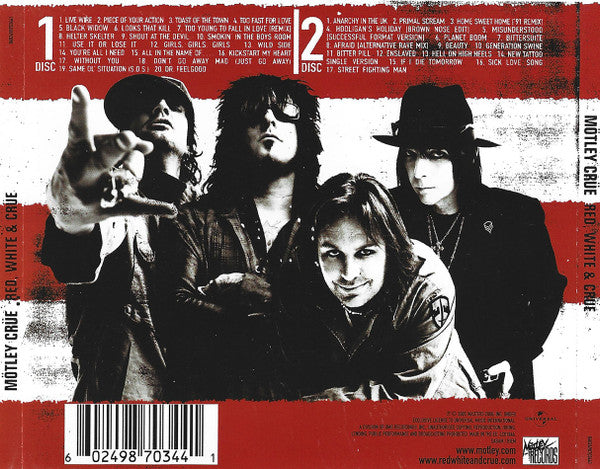 Buy Mötley Crüe : Red, White & Crüe (2xCD, Comp) Online for a