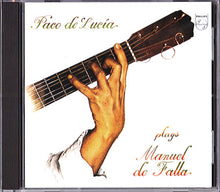 Load image into Gallery viewer, Paco De Lucía : Plays Manuel De Falla (CD, Album, RE)