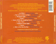 Load image into Gallery viewer, Various : Triumphant Sax! (CD, Comp)