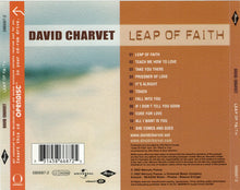 Load image into Gallery viewer, David Charvet : Leap Of Faith (CD, Album, Enh)