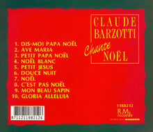 Load image into Gallery viewer, Claude Barzotti : Claude Barzotti Chante Noël (CD, Album)