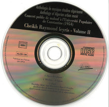Load image into Gallery viewer, Cheikh Raymond : Concert Public De Malouf À L'Université De Constantine (1954). Volume II (CD, Album)