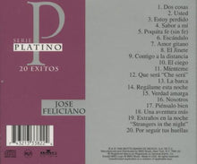 Load image into Gallery viewer, José Feliciano : Serie Platino - 20 Exitos (CD, Comp)