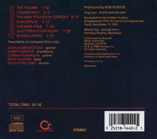 Load image into Gallery viewer, Joshua Breakstone Featuring Tommy Flanagan And Jimmy Knepper : Evening Star (CD, Album)