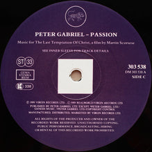 Load image into Gallery viewer, Peter Gabriel : Passion (2xLP, Album)