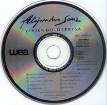 Load image into Gallery viewer, Alejandro Sanz : Viviendo Deprisa (CD, Album)