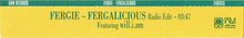 Load image into Gallery viewer, Fergie (2) Featuring Will.i.am* : Fergalicious (CD, Single, Promo)