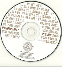 Load image into Gallery viewer, Jennifer Lopez : Rebirth (CD, Album)