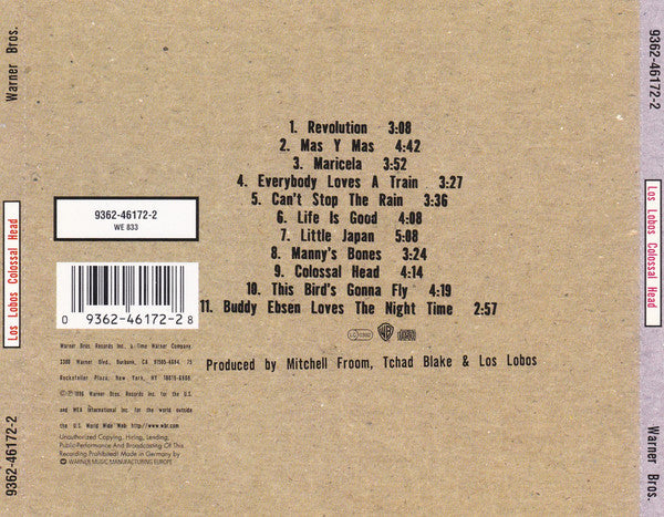 Buy Los Lobos : Colossal Head (CD, Album) Online for a great price