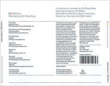 Load image into Gallery viewer, Pet Shop Boys : Disco Four (Remixed By Pet Shop Boys) (CD, Comp)