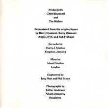 Load image into Gallery viewer, Bob Marley & The Wailers : Burnin' (CD, Album, RE, RM)