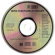 Load image into Gallery viewer, Ry Cooder : Into The Purple Valley (CD, Album)