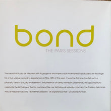 Load image into Gallery viewer, Gerald Clayton : Bond: The Paris Sessions (CD, Album)