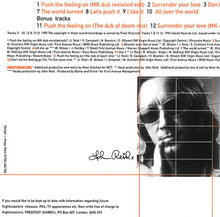 Load image into Gallery viewer, Nightcrawlers Featuring John Reid* : Lets Push It (CD, Album)