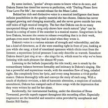 Load image into Gallery viewer, Dakota Staton : Darling Please Save Your Love For Me (CD, Album)