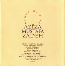 Load image into Gallery viewer, Aziza Mustafa Zadeh : Dance Of Fire (CD, Album, SBM)
