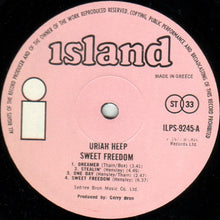 Load image into Gallery viewer, Uriah Heep : Sweet Freedom (LP, Album)