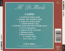 Load image into Gallery viewer, Al Di Meola : Casino (CD, Album, RE, RM)