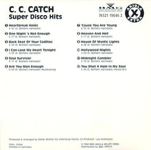 Load image into Gallery viewer, C.C. Catch : Super Disco Hits (CD, Comp)