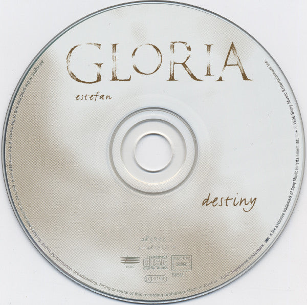 Buy Gloria Estefan : Destiny (CD, Album) Online for a great price