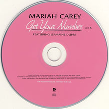 Load image into Gallery viewer, Mariah Carey : Get Your Number (CD, Single, Promo)