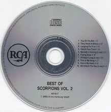 Load image into Gallery viewer, Scorpions : Best Of Scorpions - Vol. 2 (CD, Comp, RE)