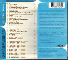 Load image into Gallery viewer, Sarah Vaughan : Sings George Gershwin (2xCD, RE)