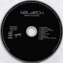 Load image into Gallery viewer, Waldeck : Balance Of The Force (CD, Album)