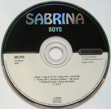 Load image into Gallery viewer, Sabrina : Boys (CD, Comp)