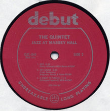 Load image into Gallery viewer, The Quintet : Jazz At Massey Hall (LP, Album, Mono, RE, Pit)
