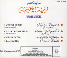 Load image into Gallery viewer, المطرب الكبير فريد الأطرش* = Farid El Atrache : وحياة عينيك / هلت ليالي حلوة (CD, Comp)