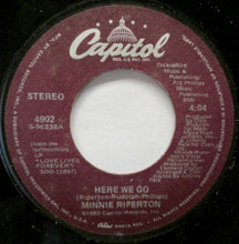 Load image into Gallery viewer, Minnie Riperton : Here We Go (7", Single)