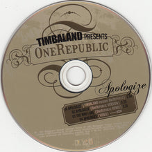 Load image into Gallery viewer, Timbaland Presents OneRepublic : Apologize (CD, Maxi, Enh)