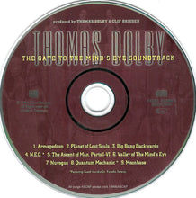 Load image into Gallery viewer, Thomas Dolby : The Gate To The Mind's Eye Soundtrack (CD, Album)