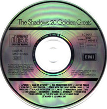 Load image into Gallery viewer, The Shadows : 20 Golden Greats (CD, Comp, RE)