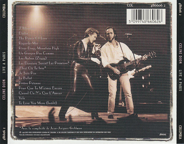 Buy Celine Dion* : Live A Paris (CD, Album) Online for a great