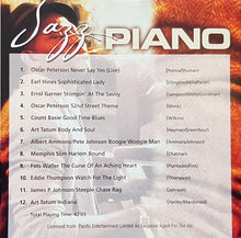Load image into Gallery viewer, Various : Jazz Piano (CD, Album, Comp)