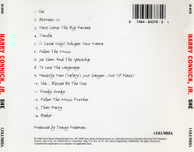 Load image into Gallery viewer, Harry Connick, Jr. : She (CD, Album, DAD)