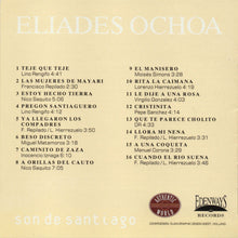 Load image into Gallery viewer, Eliades Ochoa Y Cuarteto Patria* : Son De Santiago (CD, Comp, RM, dig)