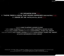 Load image into Gallery viewer, Eric Clapton : My Father's Eyes (CD, Maxi)