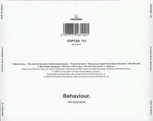 Load image into Gallery viewer, Pet Shop Boys : Behaviour (CD, Album)