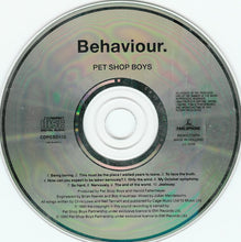 Load image into Gallery viewer, Pet Shop Boys : Behaviour (CD, Album)