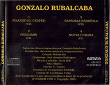 Load image into Gallery viewer, Gonzalo Rubalcaba : Gonzalo Rubalcaba (CD, Album, RE)